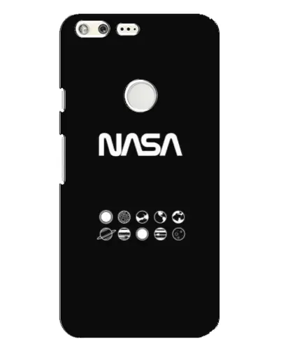 Чехол для Google Pixel XL с картинкой «NASA — технический принт»