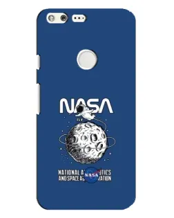 Чехол для Google Pixel XL с картинкой «NASA — лунная миссия»