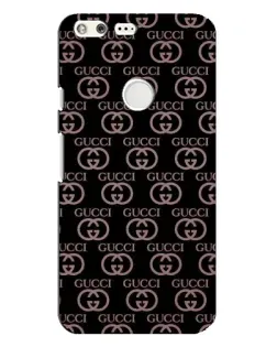 Чехол для Google Pixel XL с картинкой «Классическая монограмма Gucci»