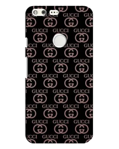 Чехол для Google Pixel XL с картинкой «Классическая монограмма Gucci»