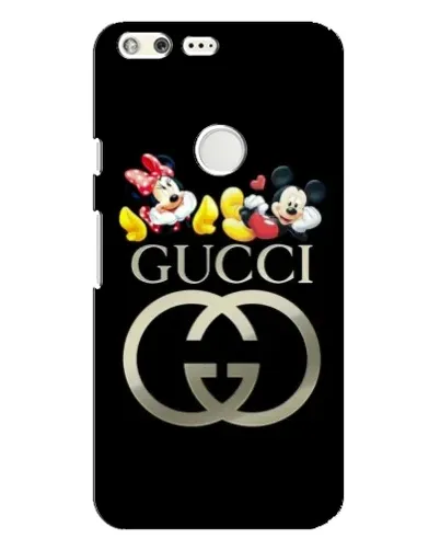 Чехол для Google Pixel XL с картинкой «Gucci — герои Disney»