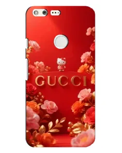 Чехол для Google Pixel XL с картинкой «Gucci — золотой сад»