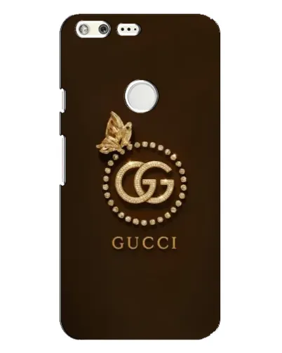 Чехол для Google Pixel XL с картинкой «Gucci — золотая бабочка»