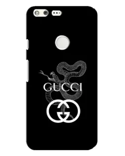 Чехол для Google Pixel XL с картинкой «Gucci — серебряная змея»