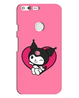 Чохол для Google Pixel XL з картинкою «Kuromi — любов у серці»