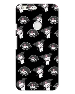 Чохол для Google Pixel XL з картинкою «Чорний паттерн Kuromi»