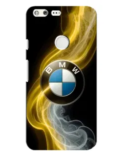 Чохол для Google Pixel XL з картинкою «Золотистий дим BMW»