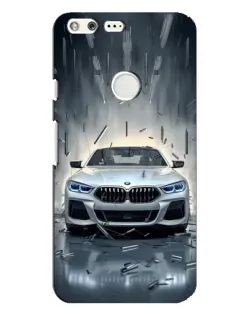 Чохол для Google Pixel XL з картинкою «BMW у світлі фар»