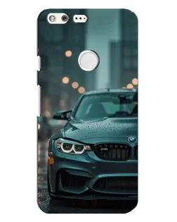 Чохол для Google Pixel XL з картинкою «BMW у вогнях міста»