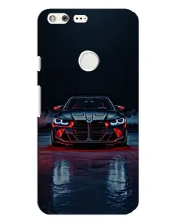 Чохол для Google Pixel XL з картинкою «BMW на мокрій дорозі»