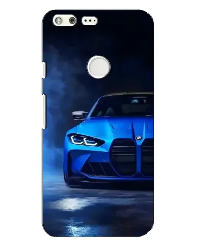 Чохол для Google Pixel XL з картинкою «Блакитна BMW M4»