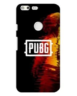 Чехол для Google Pixel XL с картинкой «Яркий логотип PUBG»