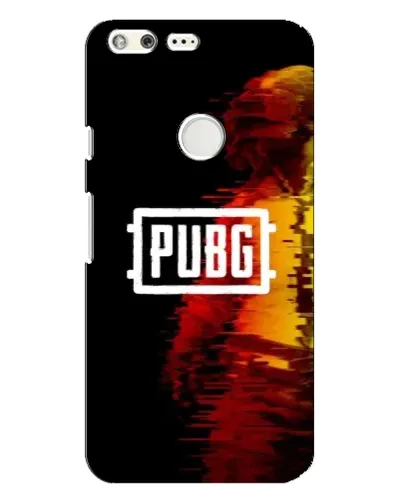 Чехол для Google Pixel XL с картинкой «Яркий логотип PUBG»