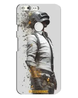 Чохол для Google Pixel XL з картинкою «PUBG — боєць у пилу»