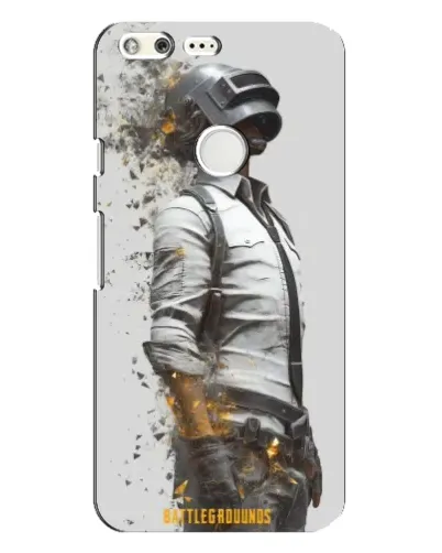 Чохол для Google Pixel XL з картинкою «PUBG — боєць у пилу»
