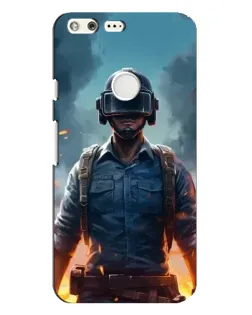 Чохол для Google Pixel XL з картинкою «PUBG — реалістичний герой»