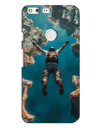Чохол для Google Pixel XL з картинкою «PUBG — вільне падіння»