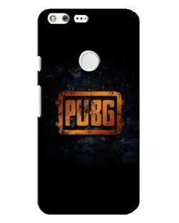 Чохол для Google Pixel XL з картинкою «PUBG — золотий логотип»