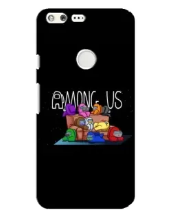 Чохол для Google Pixel XL з картинкою «Логотип Among Us»