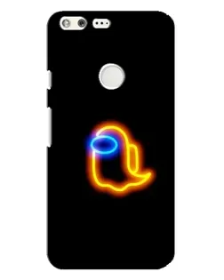 Чохол для Google Pixel XL з картинкою «Among Us неонове сяйво»