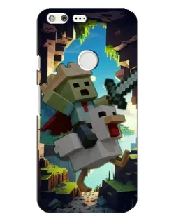 Чохол для Google Pixel XL з картинкою «Стів та гусь»