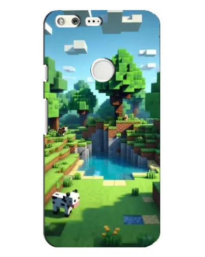 Чохол для Google Pixel XL з картинкою «Minecraft літній день»