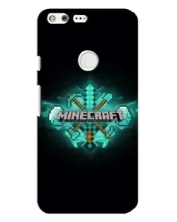 Чохол для Google Pixel XL з картинкою «Minecraft Diamond лого»