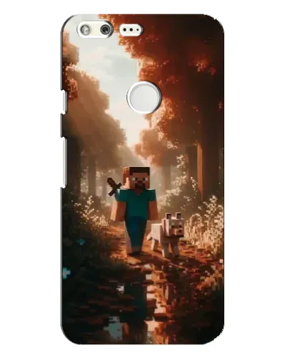 Чохол для Google Pixel XL з картинкою «Стів у лісі»