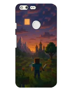 Чохол для Google Pixel XL з картинкою «Стів біля вежі»