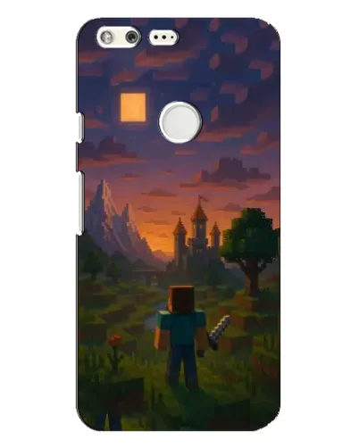 Чохол для Google Pixel XL з картинкою «Стів біля вежі»