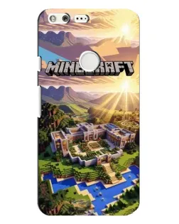 Чохол для Google Pixel XL з картинкою «Minecraft панорама»