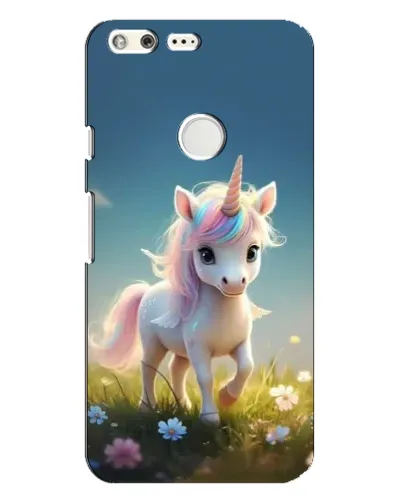 Чохол для Google Pixel XL з картинкою «Єдиноріг на галявині»