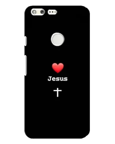 Чохол для Google Pixel XL з картинкою «Серце - Jesus»