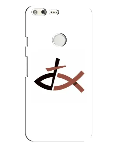 Чохол для Google Pixel XL з картинкою «Риба та хрест»