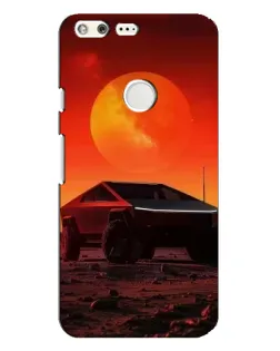 Чохол для Google Pixel XL з картинкою «Cybertruck на Марсі»