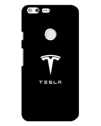 Чохол для Google Pixel XL з картинкою «Tesla White Logo»