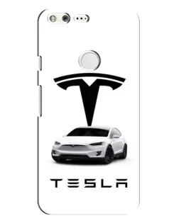 Чохол для Google Pixel XL з картинкою «Tesla White Style»