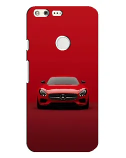 Чехол для Google Pixel XL с картинкой «Красный Mercedes AMG»