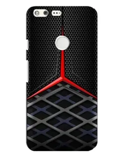 Чохол для Google Pixel XL з картинкою «Mercedes Carbon Grid»