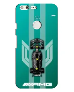 Чохол для Google Pixel XL з картинкою «Mercedes AMG Petronas»