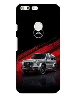 Чохол для Google Pixel XL з картинкою «Mercedes G-Class червоний»