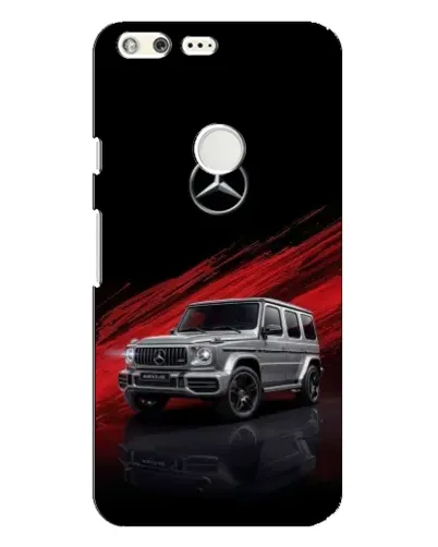 Чохол для Google Pixel XL з картинкою «Mercedes G-Class червоний»