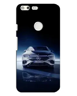 Чохол для Google Pixel XL з картинкою «Нічний Mercedes EQ»