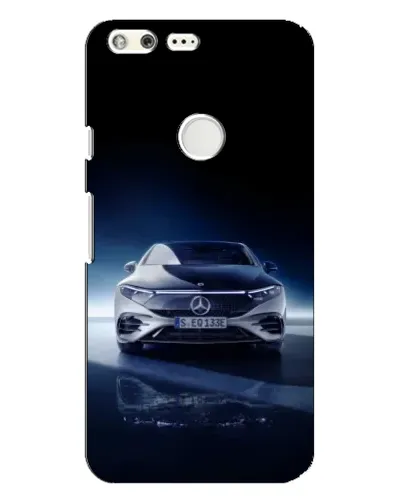 Чохол для Google Pixel XL з картинкою «Нічний Mercedes EQ»