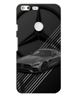 Чохол для Google Pixel XL з картинкою «Mercedes AMG — графіка»
