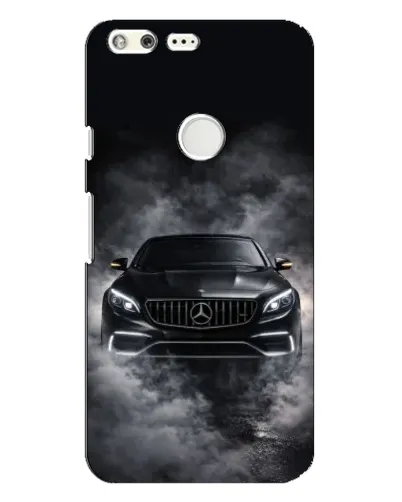 Чохол для Google Pixel XL з картинкою «Mercedes у диму»