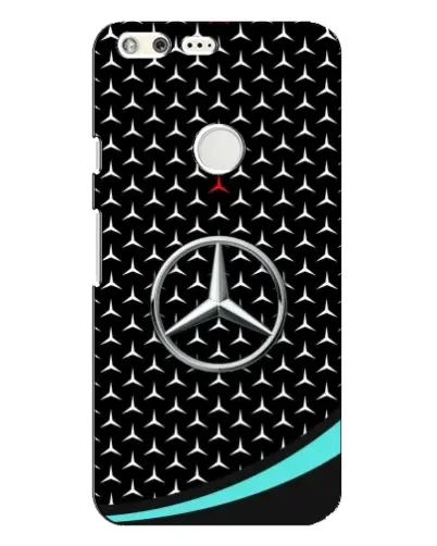 Чохол для Google Pixel XL з картинкою «Mercedes — бірюзовий акцент»