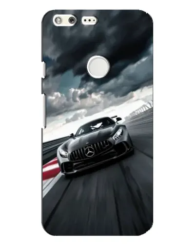 Чохол для Google Pixel XL з картинкою «Гоночний Mercedes AMG»