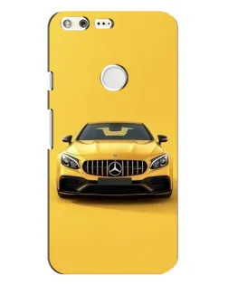Чохол для Google Pixel XL з картинкою «Жовтий Mercedes GT»