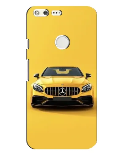 Чохол для Google Pixel XL з картинкою «Жовтий Mercedes GT»